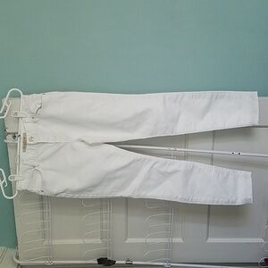 Burberry Brit Relaxed Skinny Jeans White Size 25 London Cotton
